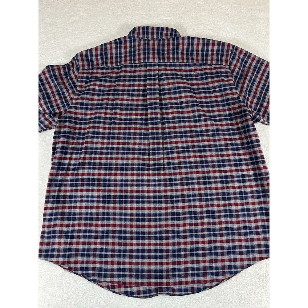 Brooks Brothers Multicolored Plaid Supima Cotton L/S Btn Dwn Shirt Men's Sz XXL - Picture 3 of 8